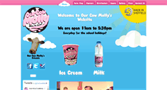 Desktop Screenshot of ourcowmolly.co.uk